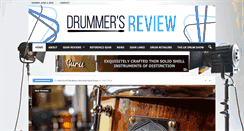 Desktop Screenshot of drummersreview.com